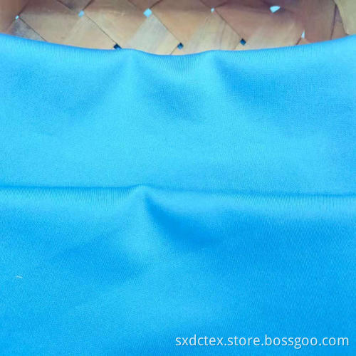 Custom 96% Poly 4% SPAN Dyed Clothing Fabric